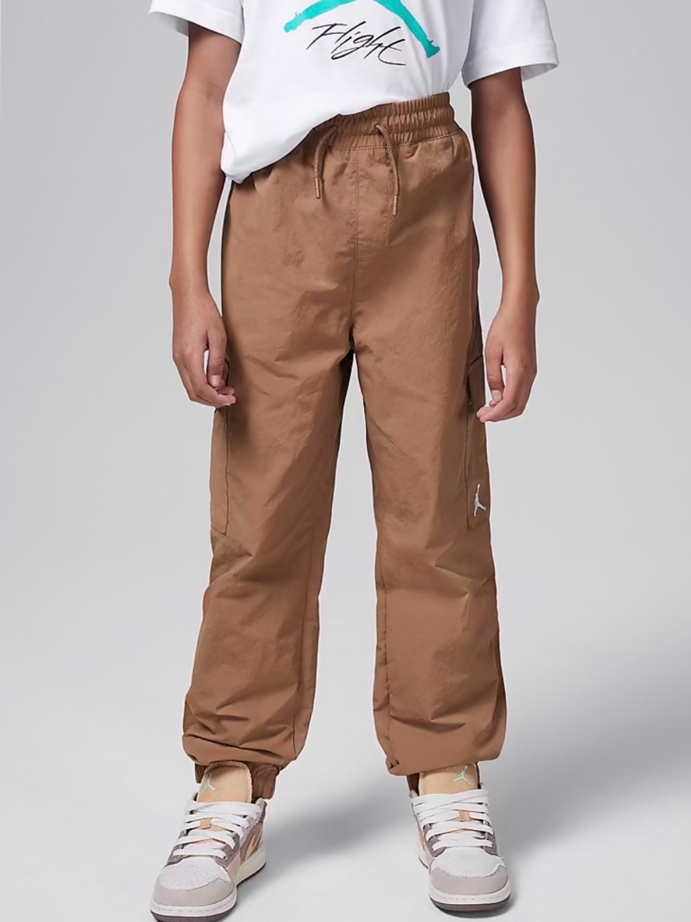 Big Kids’ Double Cargo Pants Brown